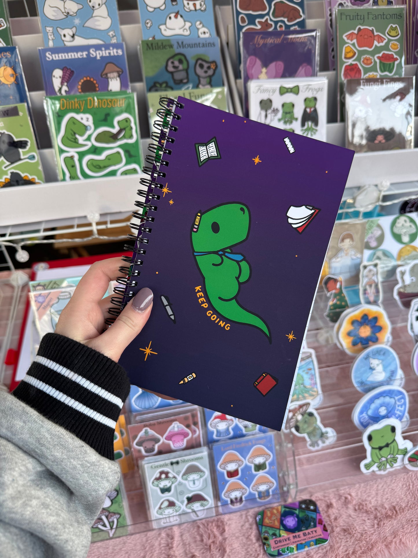 Dino-dorable notebook