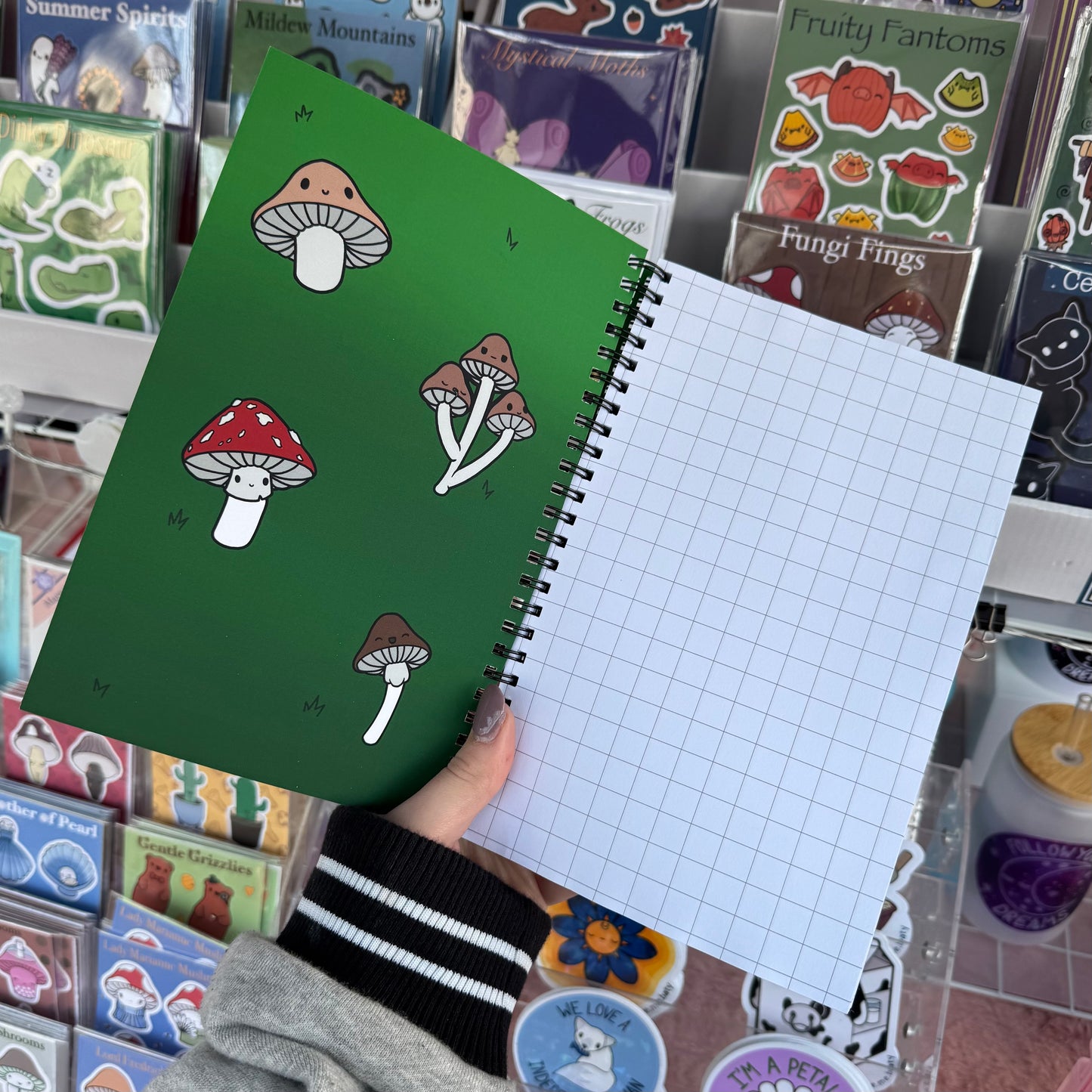 Fungi Friend, Fungi Frog Notebook