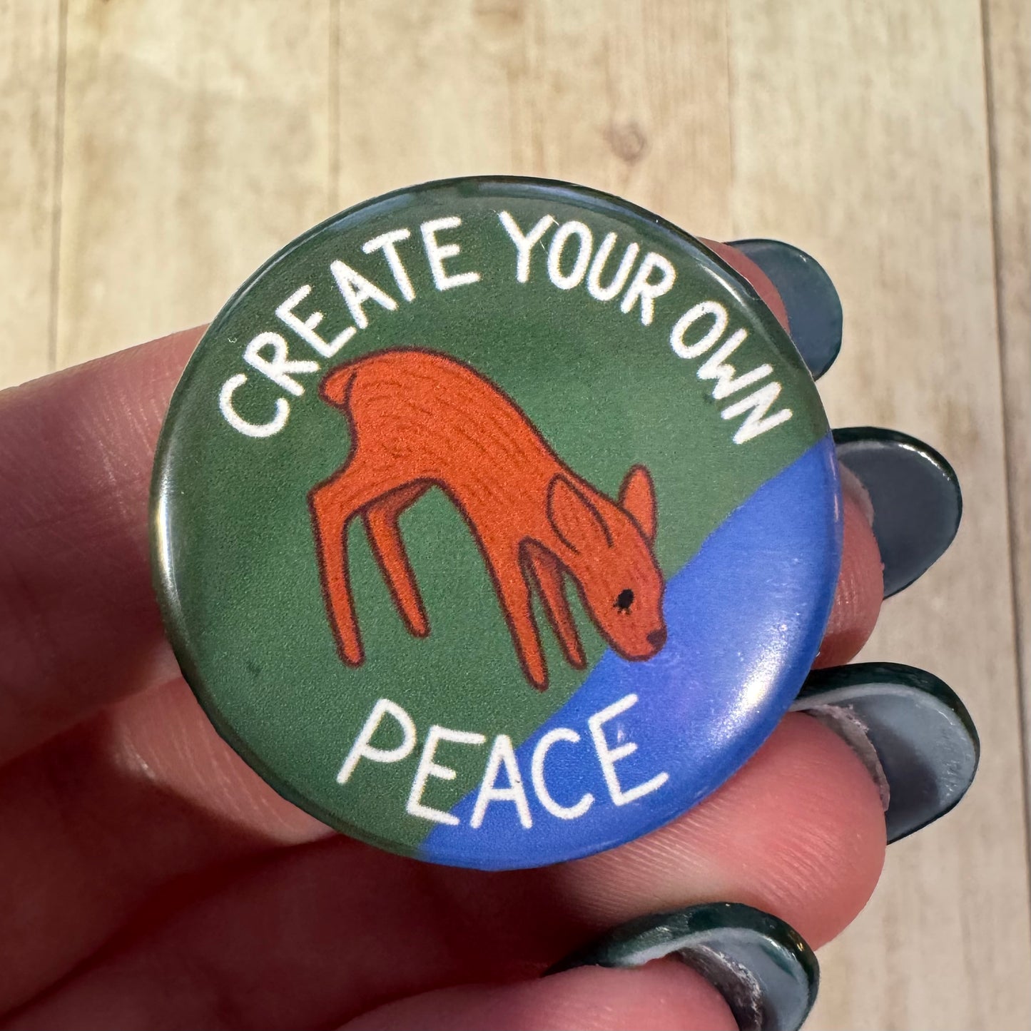 Woodland Wonders ‘Create your own peace’ badge