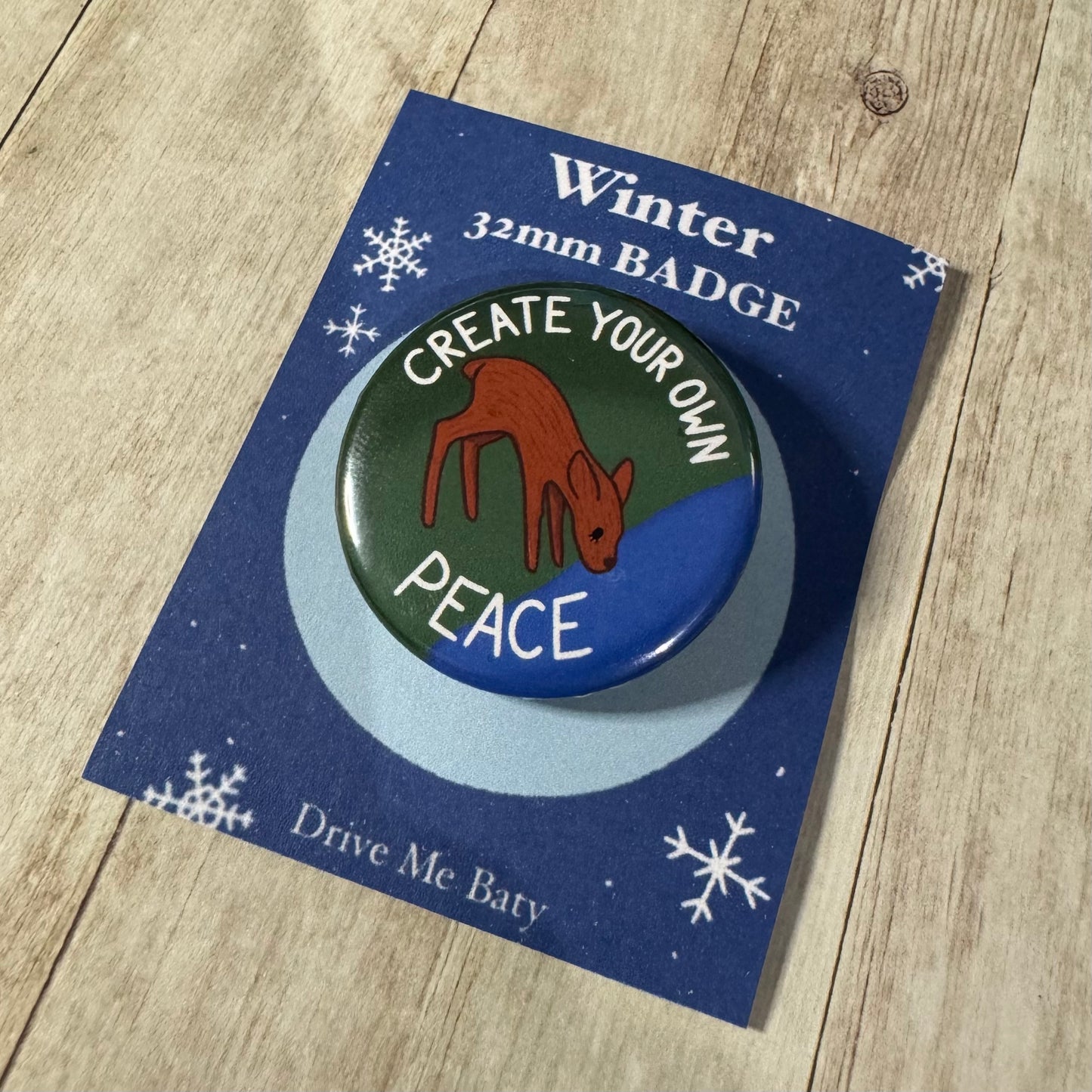 Woodland Wonders ‘Create your own peace’ badge