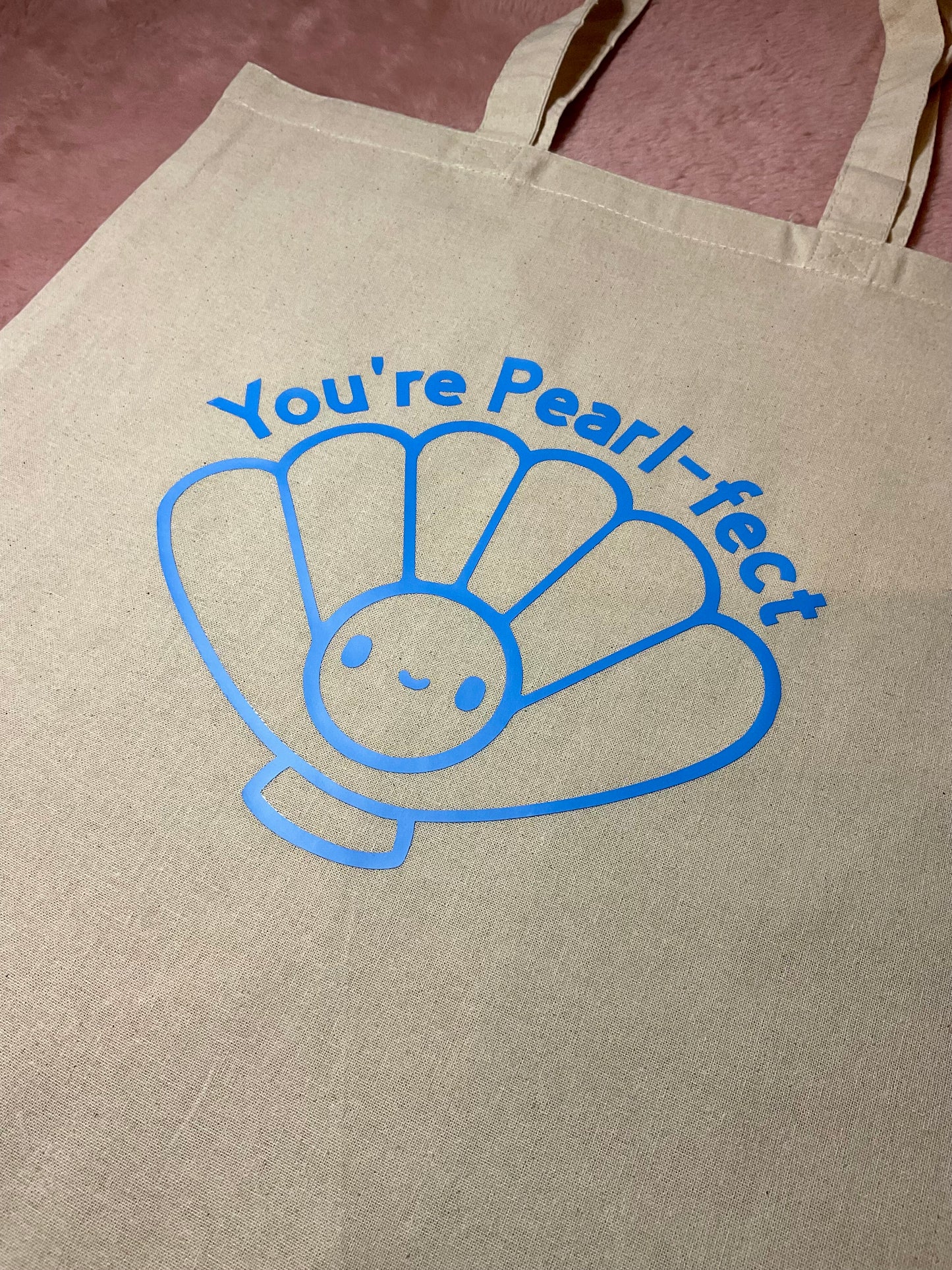You’re Pearl-fect tote bag