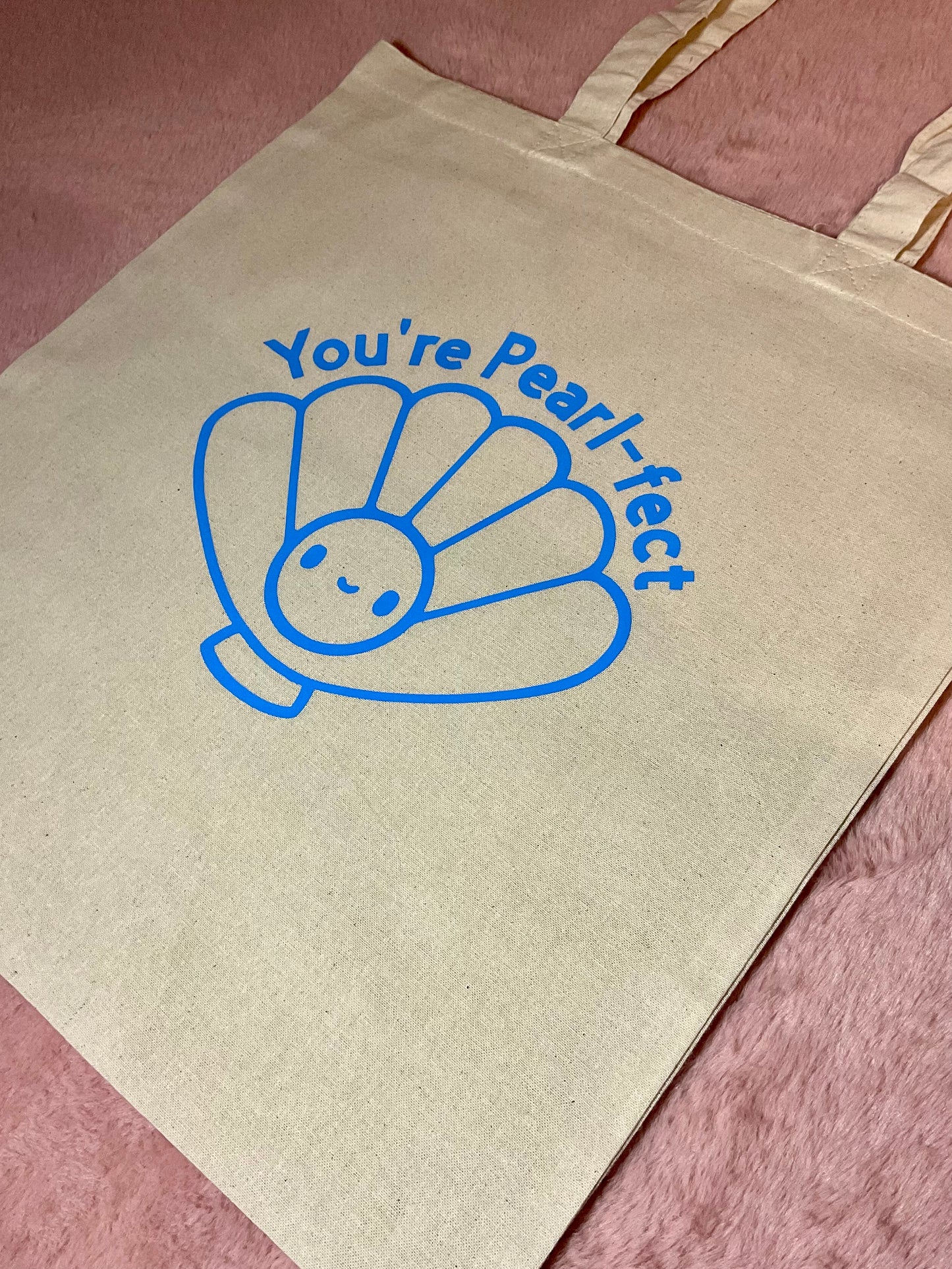 You’re Pearl-fect tote bag