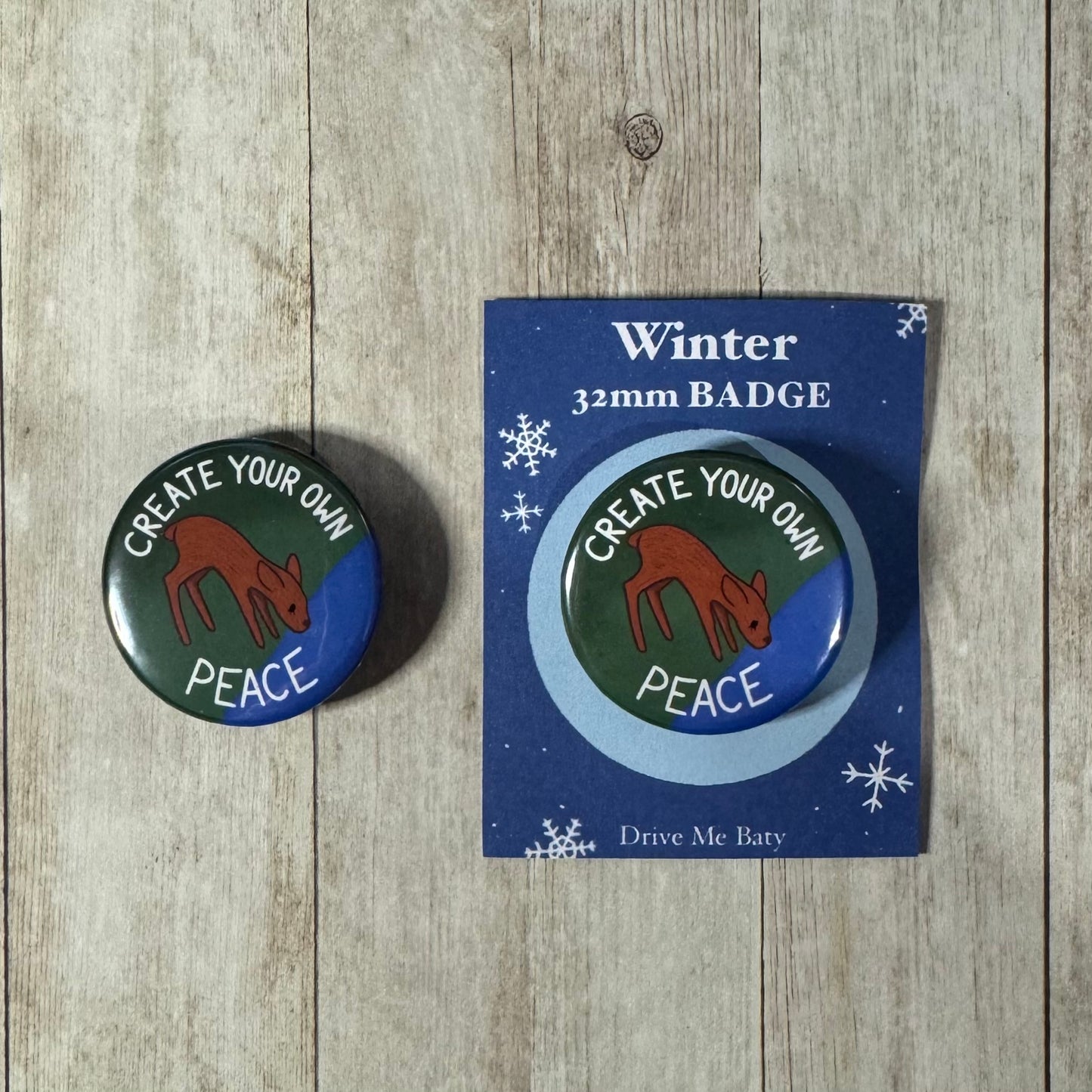 Woodland Wonders ‘Create your own peace’ badge