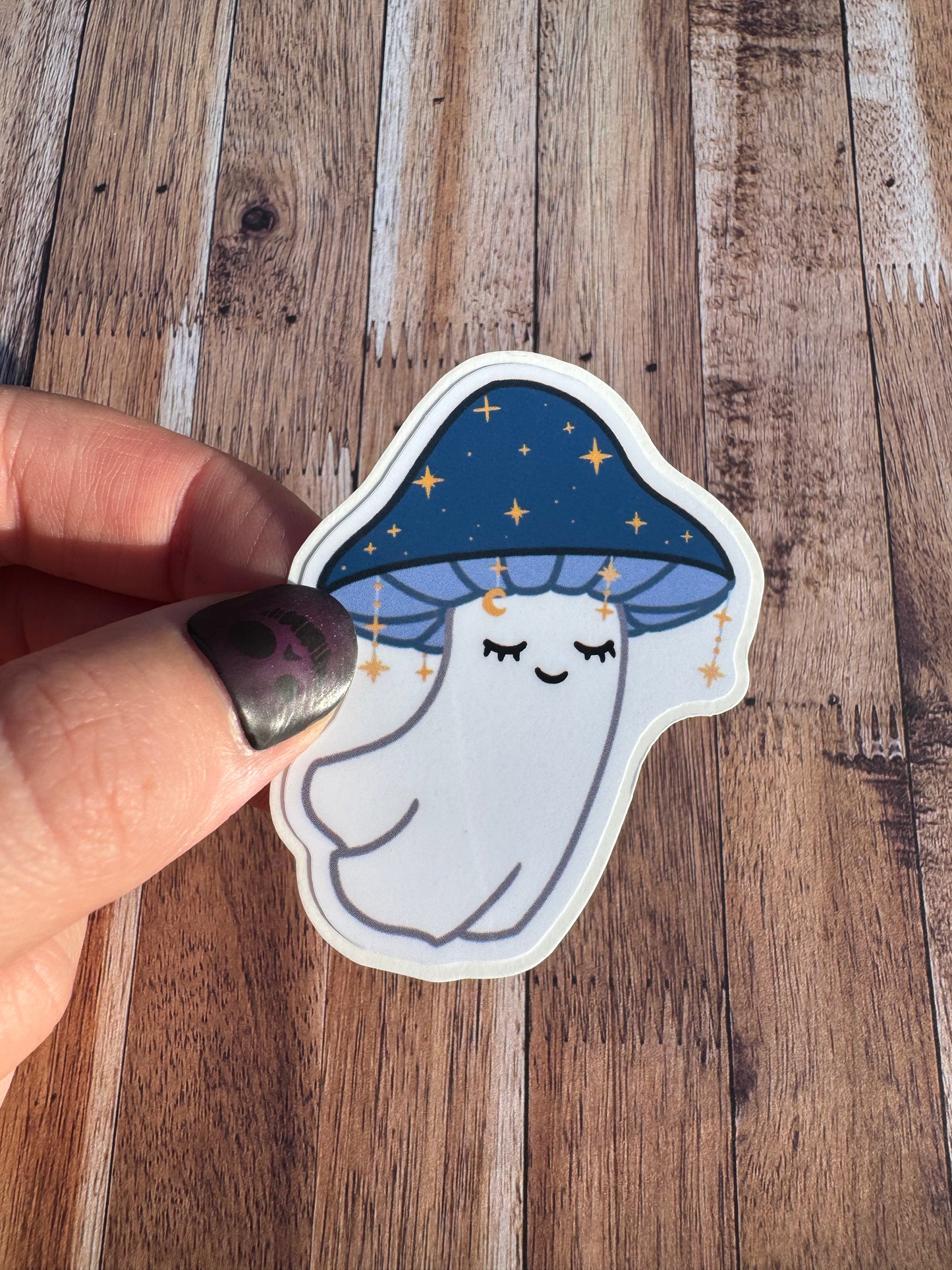 Celestial Spirit Ghost Laminated Matt Vinyl Sticker