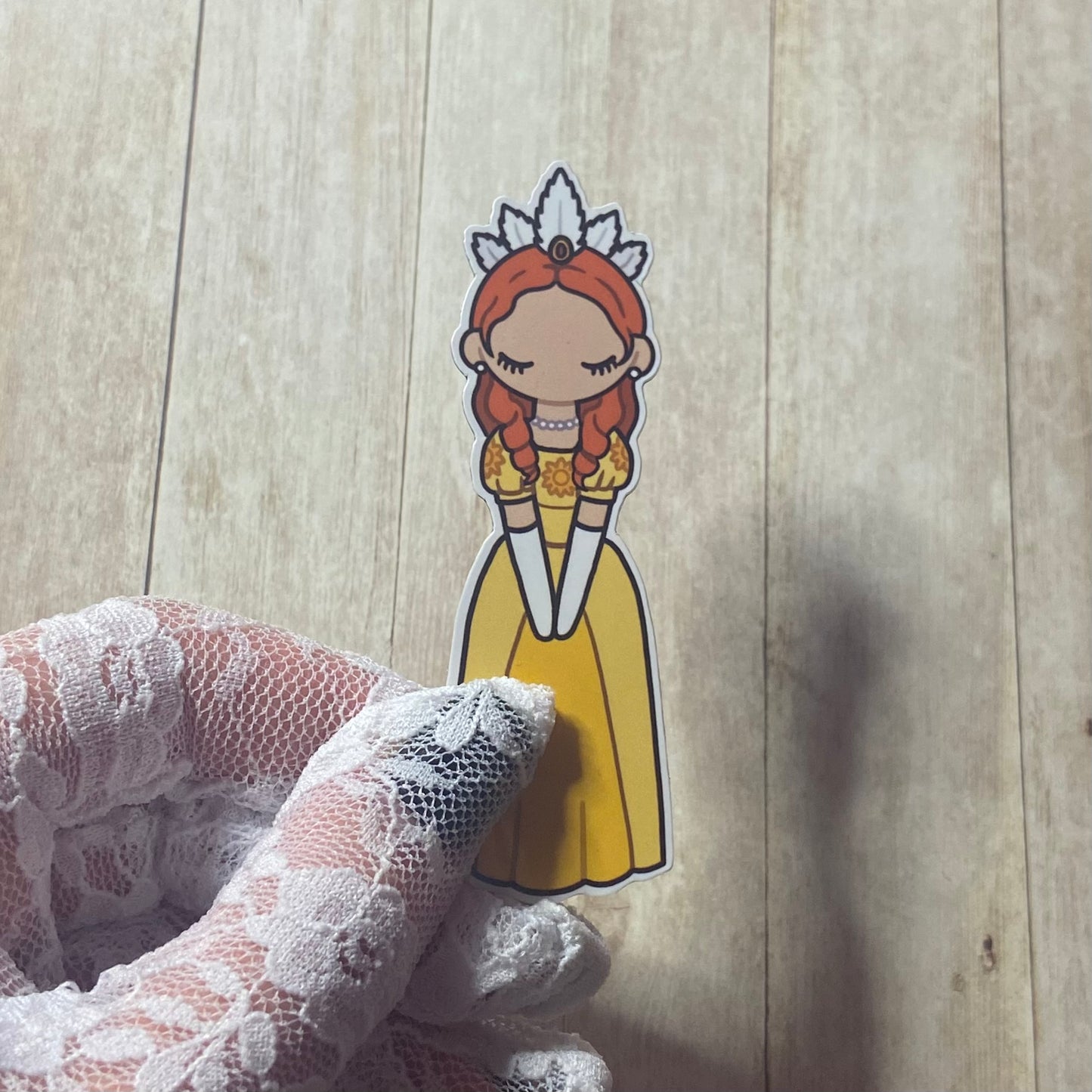 Fair & Feminine single sticker