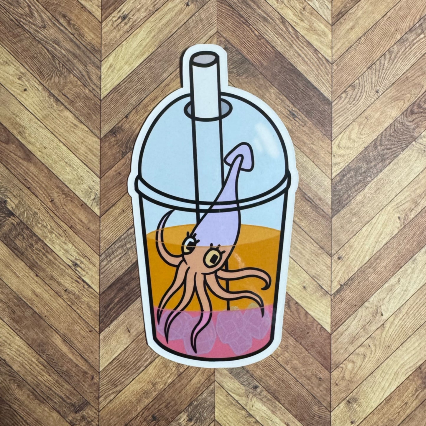 Hydrated Squid Magnet