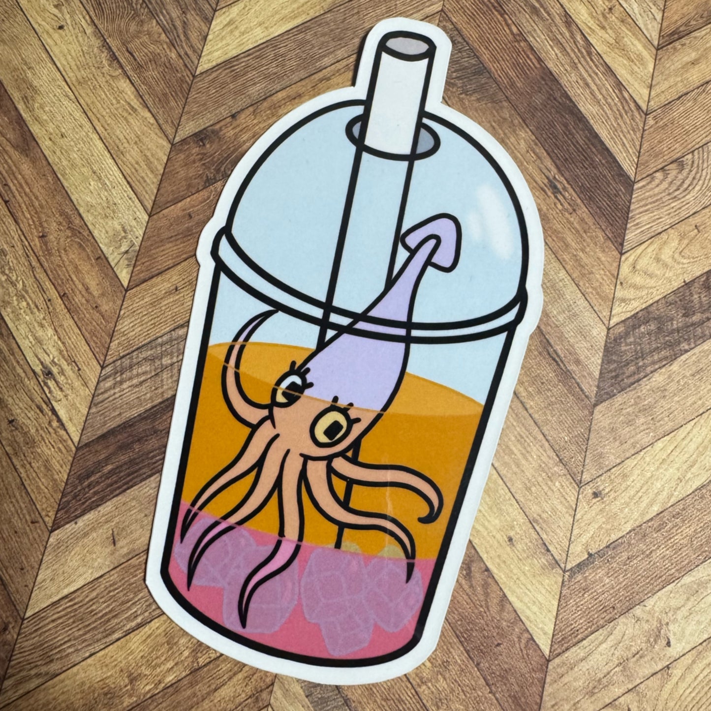 Hydrated Squid Magnet