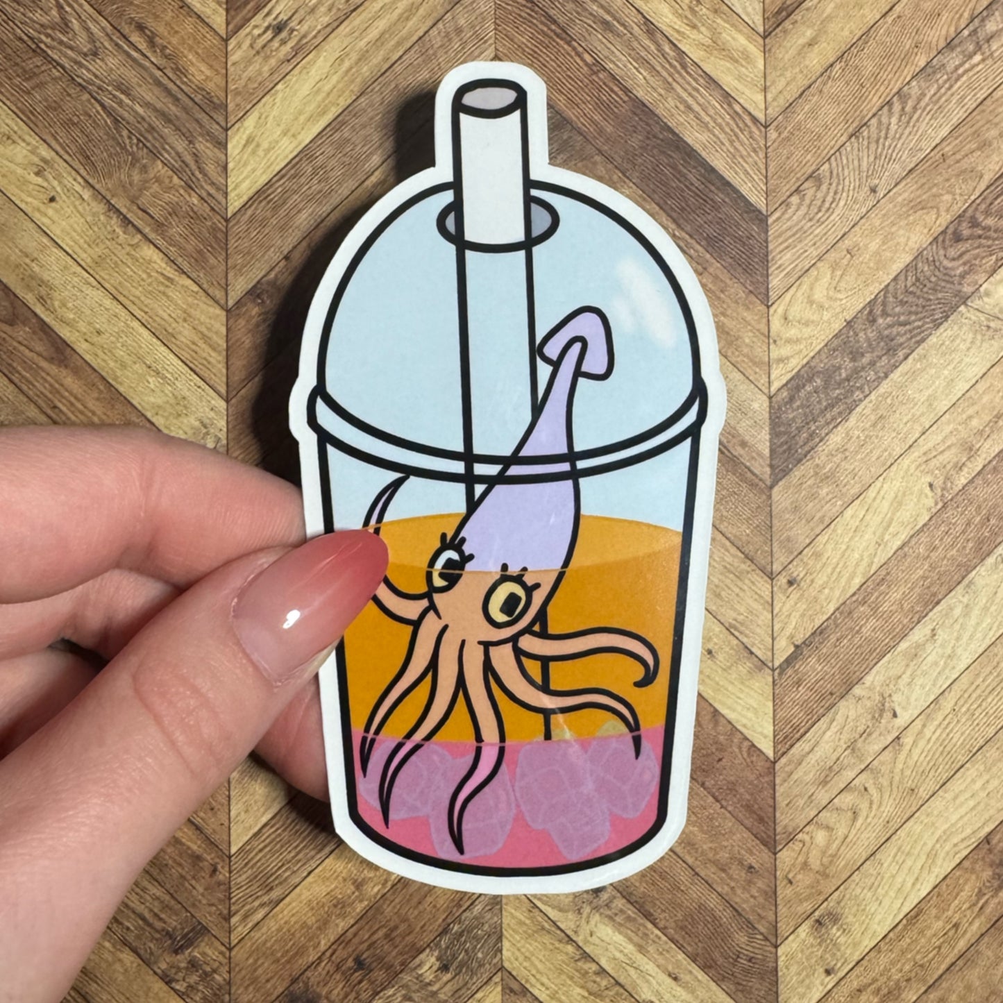 Hydrated Squid Magnet