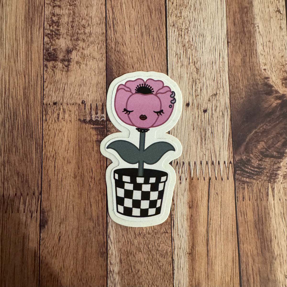 Poser Posies, Gothic Flowers, Matt vinyl sticker pack