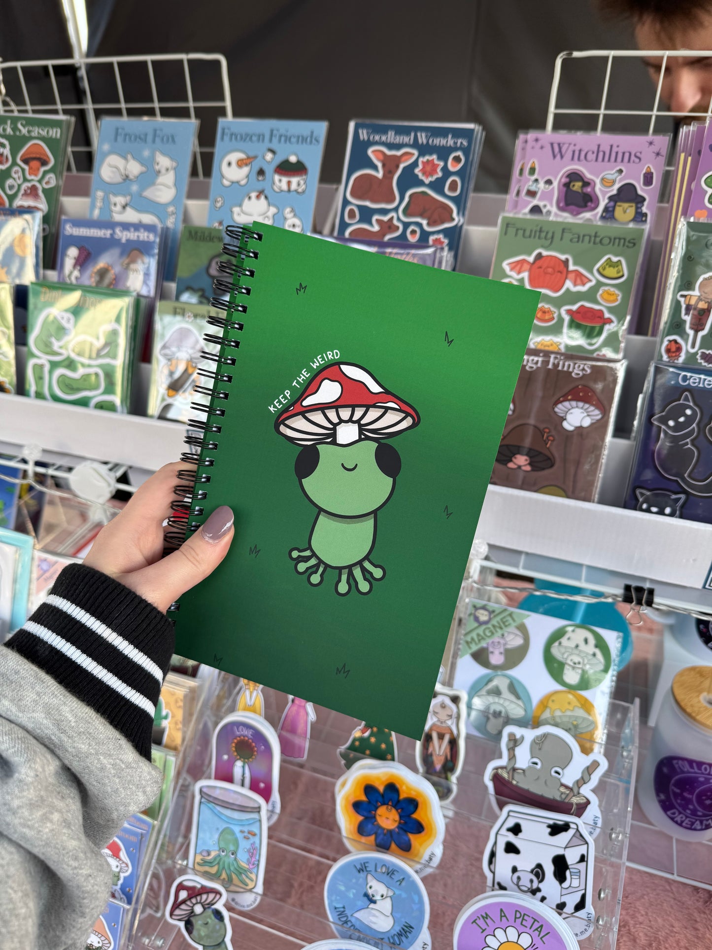 Fungi Friend, Fungi Frog Notebook