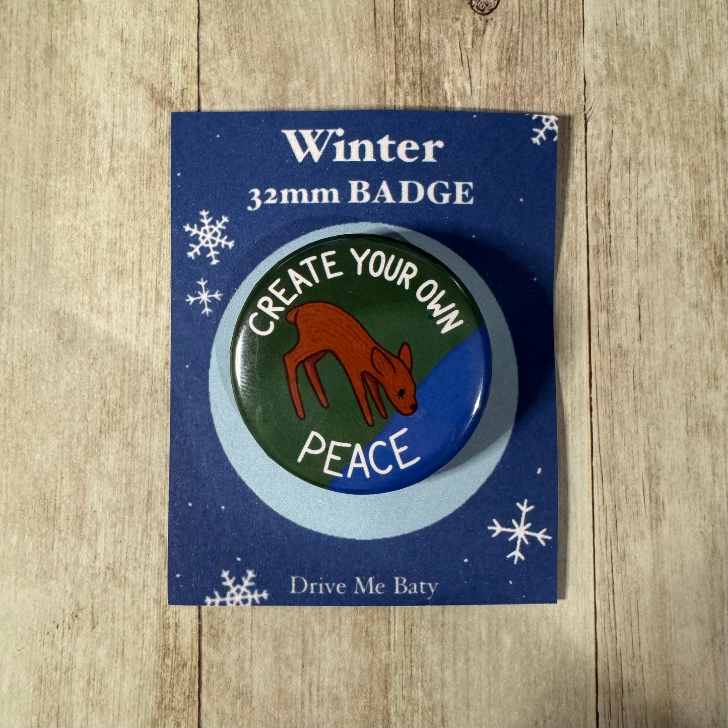 Woodland Wonders ‘Create your own peace’ badge
