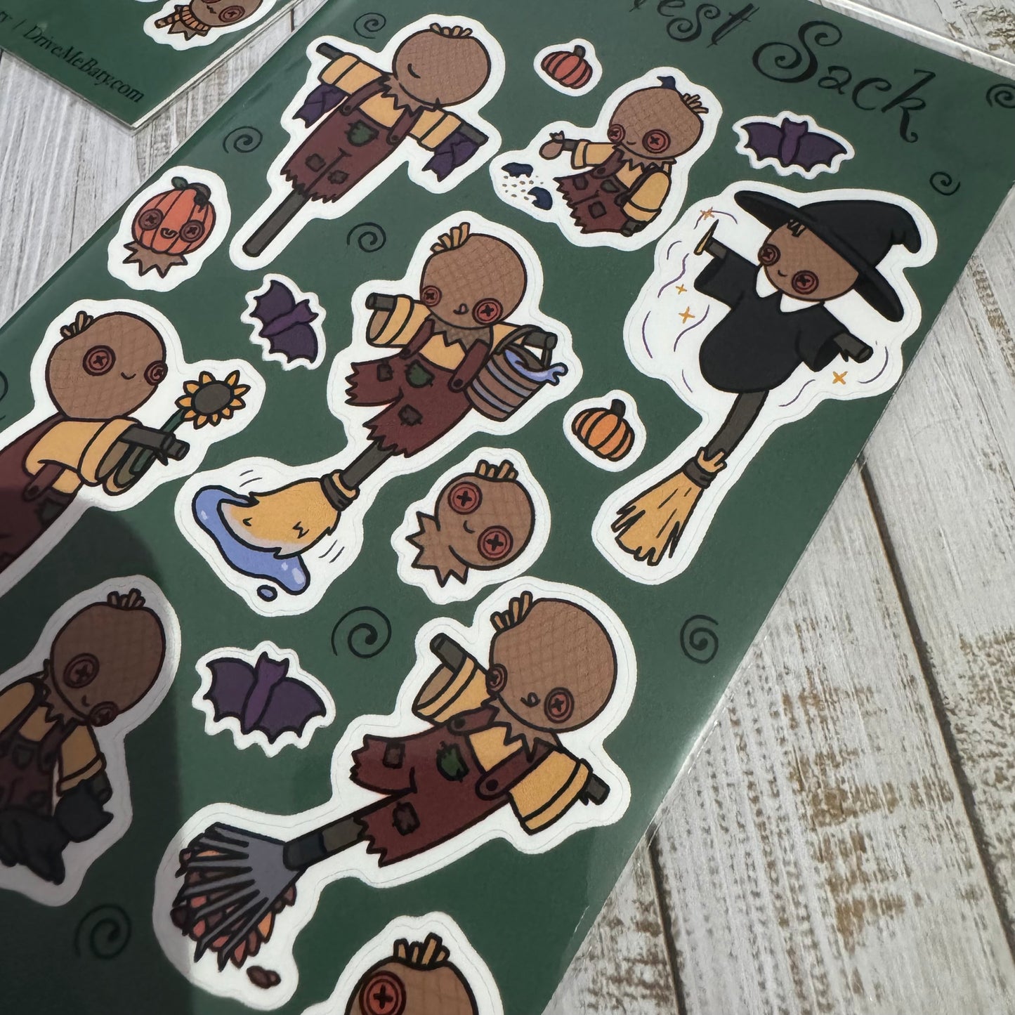 Sweetest Sack matt vinyl sticker sheet