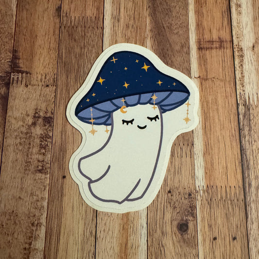 Celestial Spirit Ghost Matt Vinyl Sticker