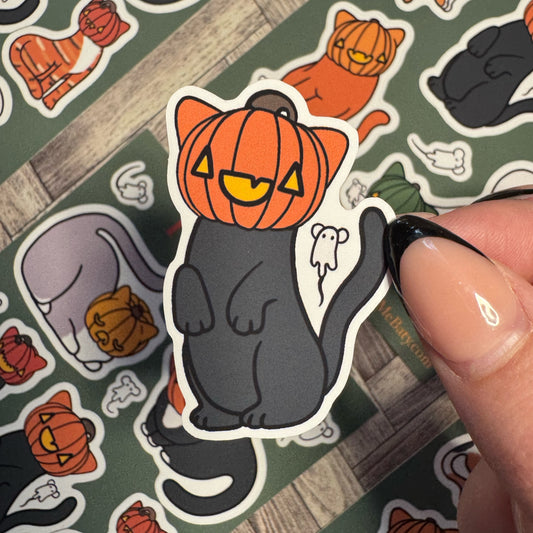 Pumpkats Matt Vinyl Large Sticker Sheet