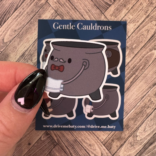 Gentle Cauldrons Matt Vinyl Small Sticker Sheet