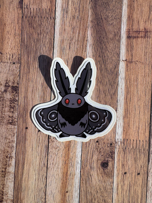 Mothman, Laminated Matt vinyl sticker