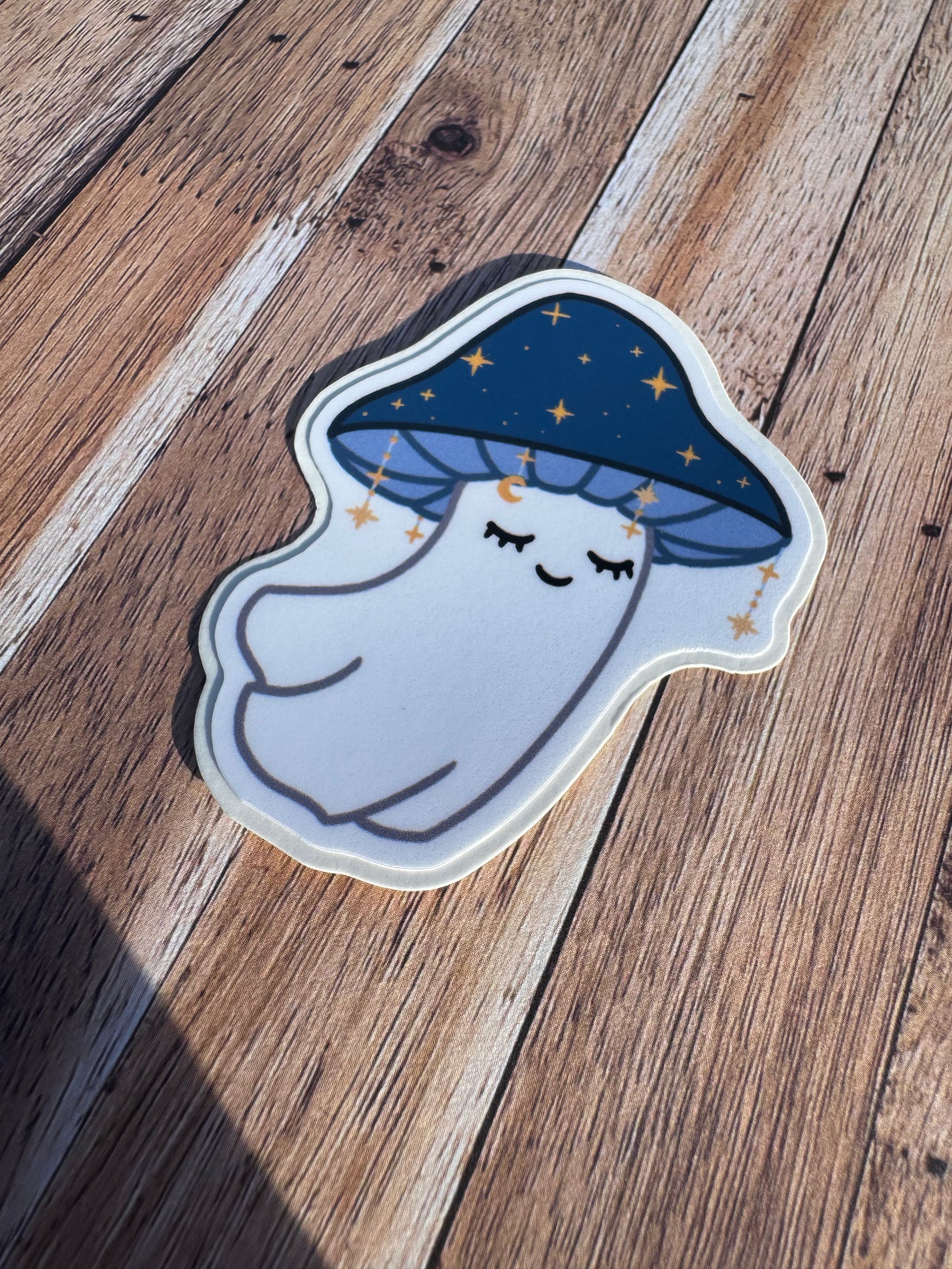 Celestial Spirit Ghost Laminated Matt Vinyl Sticker