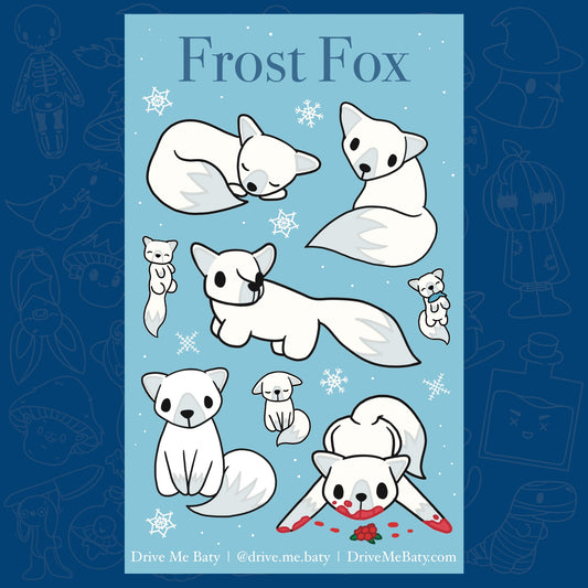 Frost Fox Big Sticker Sheet