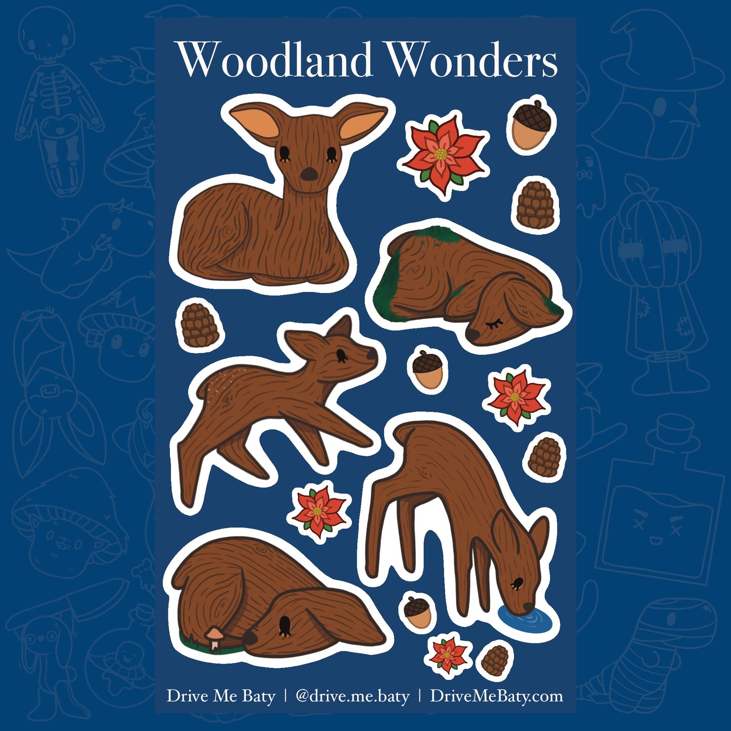 Woodland Wonders sticker sheet